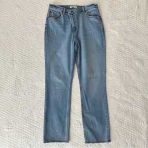 Abercrombie & Fitch Women's 90s Slim Straight Ultra High Rise Denim Jeans 14R